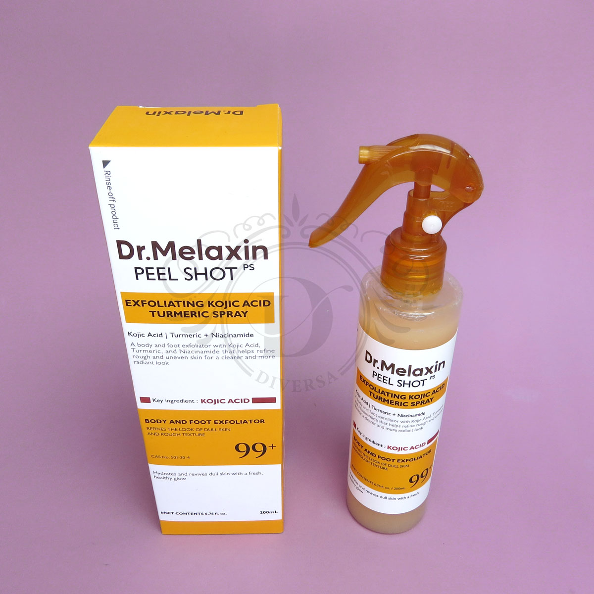 633-02 DR. MELAXIN Peel Shot Exfoliating Kojic Acid Turmeric Spray